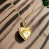 Heart Paw Pendant Necklace 2