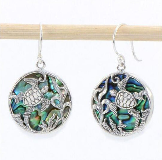 Hollow Turtle Earrings