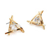 Crystal Zircon Stud Earrings 2