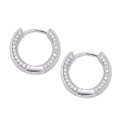 Full Zircon Hoops