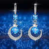 Star Moon Diamond Earrings 3