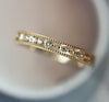Fashion Crystal Ring Women Gold Plated Zircon Wedding Ring 2
