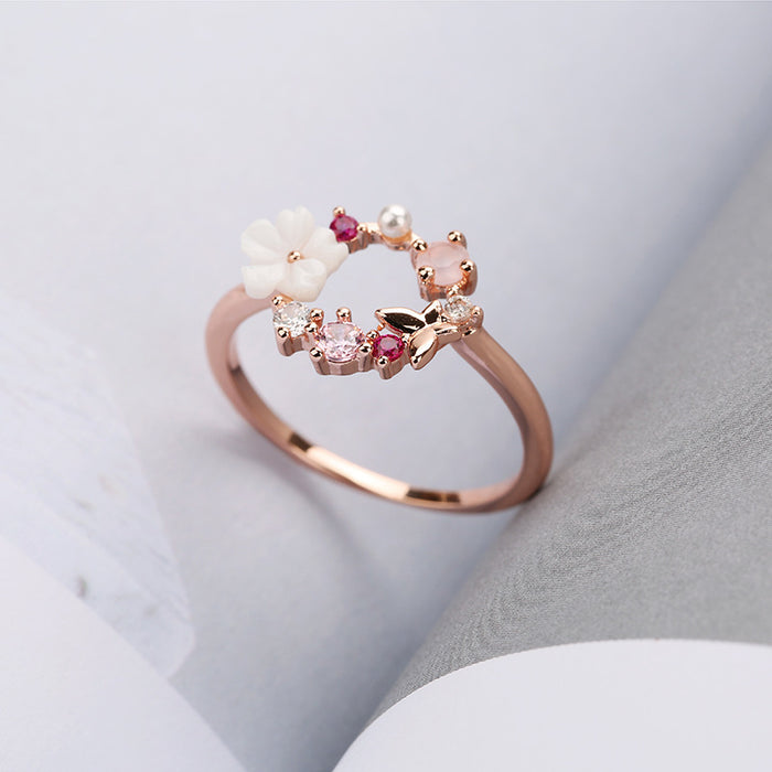 Butterfly Rose Gold Ring