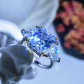 Shining Princess Cut Ring