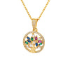 Colorful Tree Of Life Necklace 1