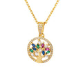 Colorful Tree Of Life Necklace