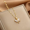 Zircon Sunflower Necklace 2