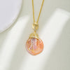 Baroque Pendant Freshwater Pearl Necklace Clavicle Chain 3