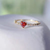 Ruby Love Zircon Ring 3