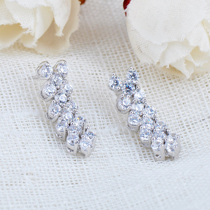 Zircon Stud Earrings