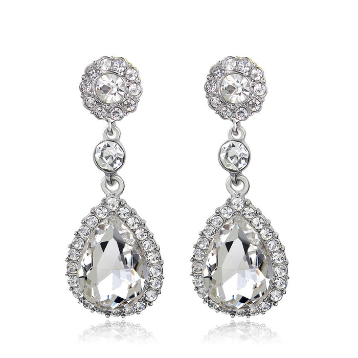Crystal Drop Earrings
