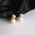 Silver Pearl Studs