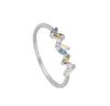 Zircon Flower Ring Women Fashion Ins Ring 1