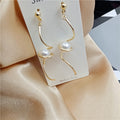 Spiral Pearl Earrings