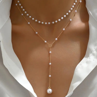 Pearl Layered Necklace