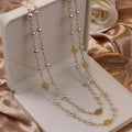 Vintage Pearl Layered Necklace