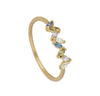 Zircon Flower Ring Women Fashion Ins Ring 2