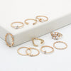 Bohemian Celestial Ring Set 2
