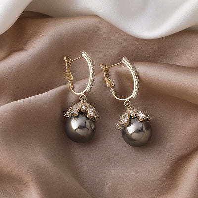 Pearl Sterling Silver Earrings