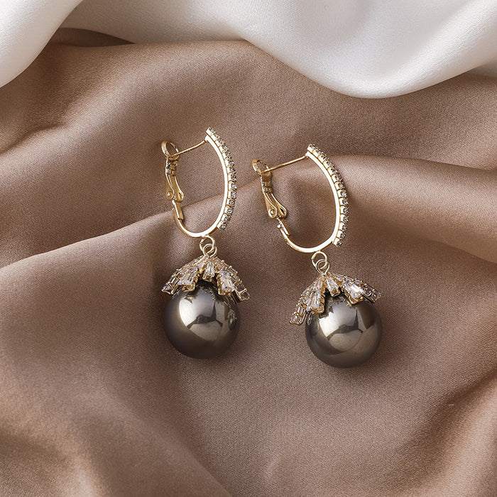 Pearl Sterling Silver Earrings