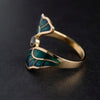 Vintage Sculptural Open Ring 2