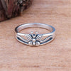 925 Thai Silver Butterfly Ring Entry Lux Women Vintage Ornament 4