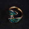 Vintage Sculptural Open Ring 1