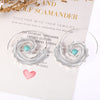 Spiral Leaf Earrings 2