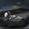 Vintage Opal Black Ring 3