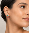Colorful Crystal Bird Earrings 2