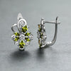 Colorful Flower Drop Earrings 3