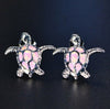 Multicolor Opal Turtle Studs 1