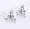 Crystal Zircon Stud Earrings 1