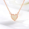 Romantic Heart Zircon Necklace 2