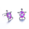 Opal Turtle Studs 3