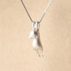 Sterling Silver Cat Necklace Set 1