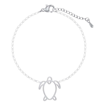 Steel Turtle Bracelet