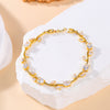 Zircon Tennis Bracelet Bride Ornament Combination 1