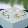 Vintage Tree of Life Crystal Bracelet