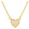 Romantic Heart Zircon Necklace 3