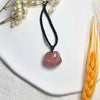 Strawberry Quartz Pendant Necklace 3