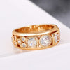 Geometric Two-Tone Ring 2