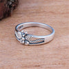925 Thai Silver Butterfly Ring Entry Lux Women Vintage Ornament 5