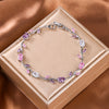 Zircon Tennis Bracelet Bride Ornament Combination 4