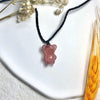 Strawberry Quartz Pendant Necklace 2