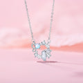 Cute Kitten Necklace For Women Niche Personality Zircon