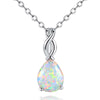 Opal Pendant Necklace 1