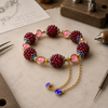 Garnet Crystal Bracelet 2
