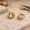 Hollow Flower Drop Earrings 1