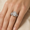 Square Crystal Ring